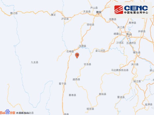 配资门户 四川凉山州甘洛县发生3.0级地震，震源深度15千米